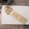Engraved Wooden Thank You Teacher Bookmark