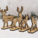 Christmas Reindeer Table Place Settings
