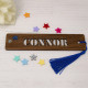 Wooden Name Bookmark - Walnut
